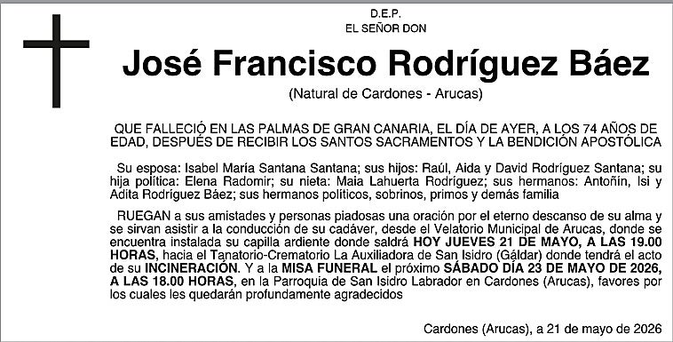 José Francisco Rodríguez Báez