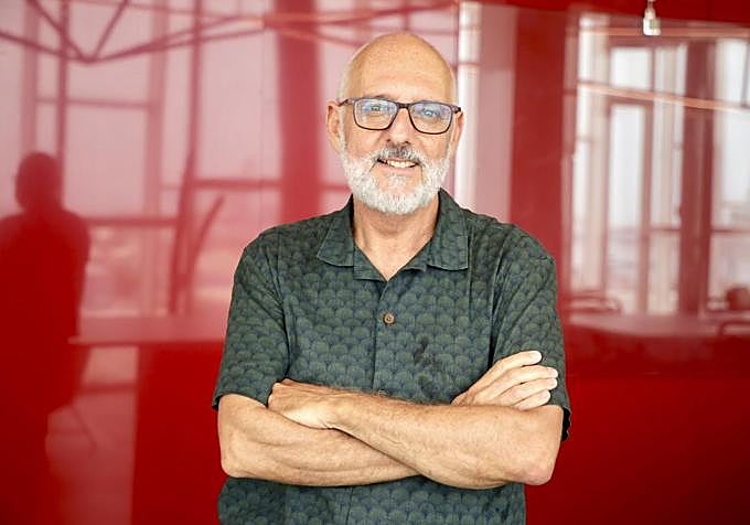Víctor Ramírez, en la redacción de CANARIAS7.