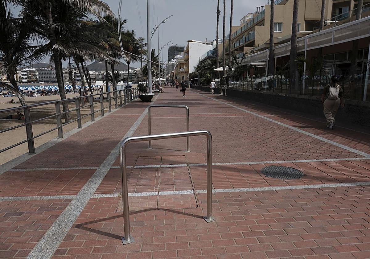 Desvelado el misterio de las barras metálicas de Las Canteras