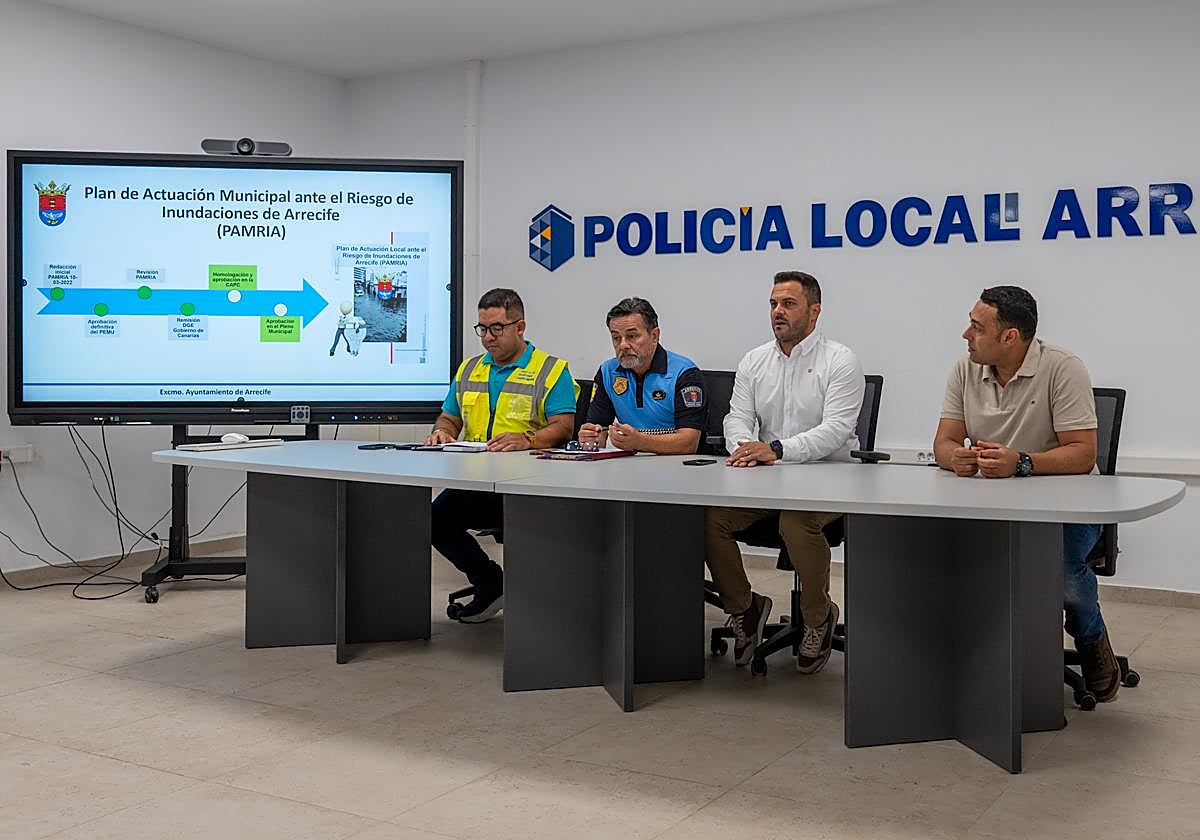Pionero plan de riesgos de inundaciones en Arrecife