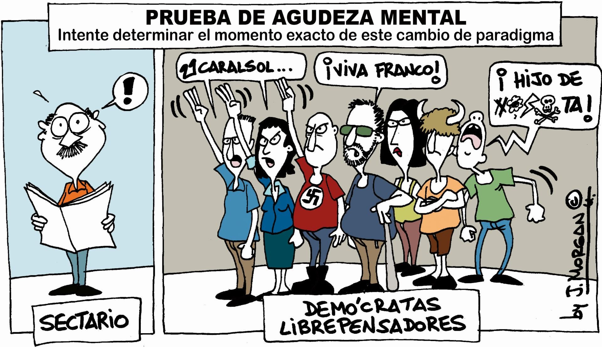 La viñeta de Morgan de este jueves 15 de octubre