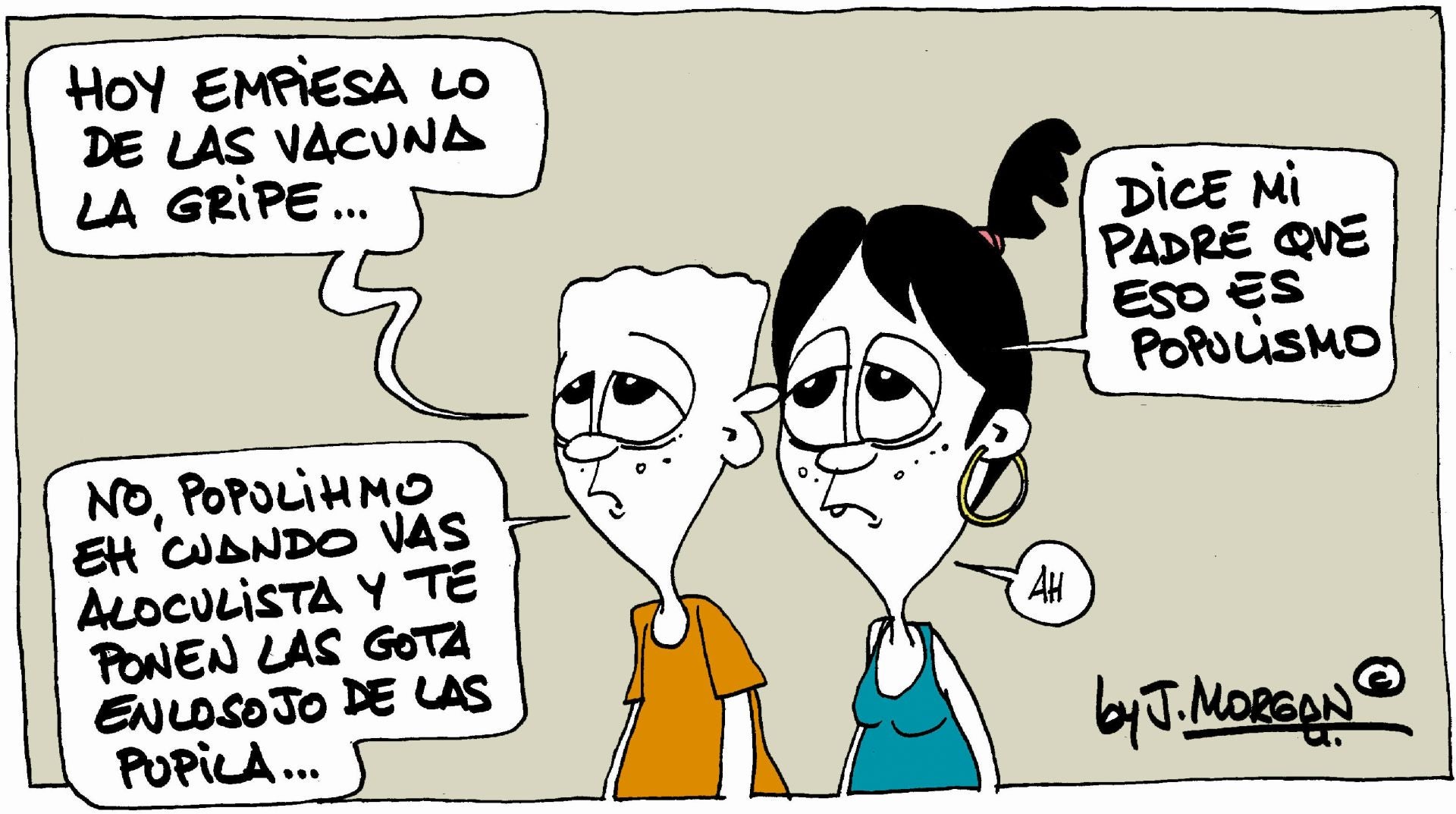 La viñeta de Morgan de este lunes 19 de octubre