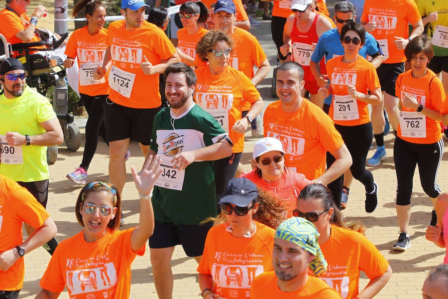 La 18 Carrera Urbana por la Integración en el Parque de Huelin, en imágenes