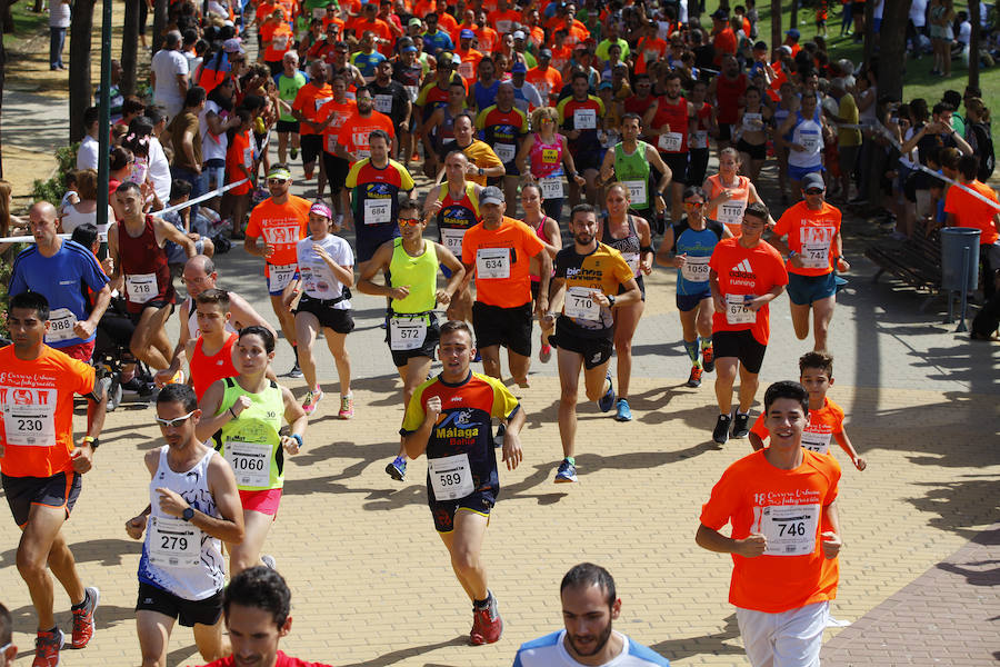 La 18 Carrera Urbana por la Integración en el Parque de Huelin, en imágenes