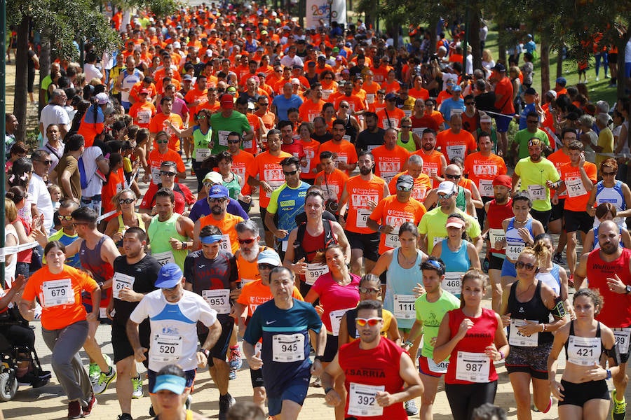 La 18 Carrera Urbana por la Integración en el Parque de Huelin, en imágenes