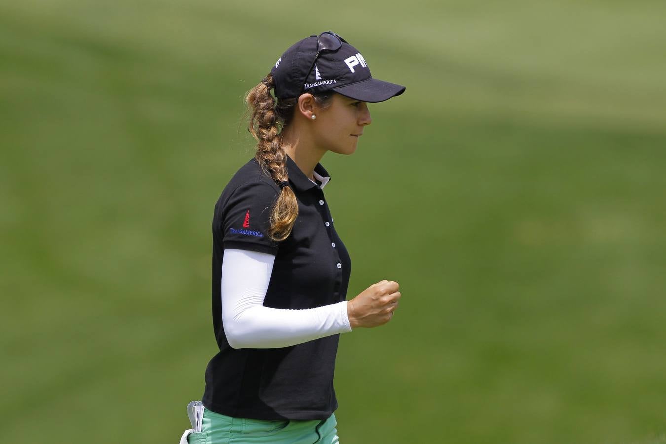 Azahara Muñoz en el Campeonato Kingsmill en Virginia