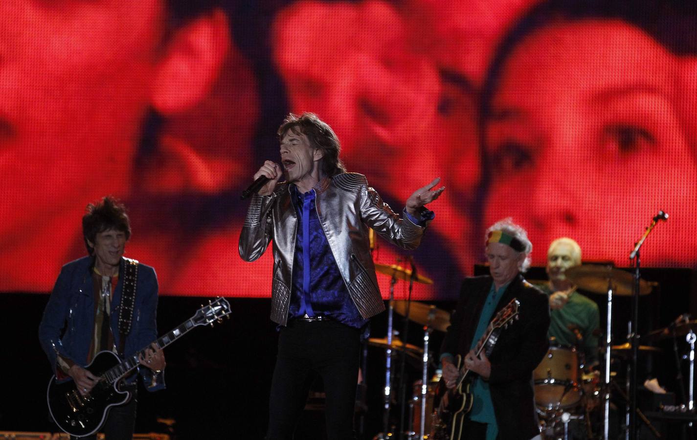 Bruce Springsteen se sube al escenario con los Rolling Stones