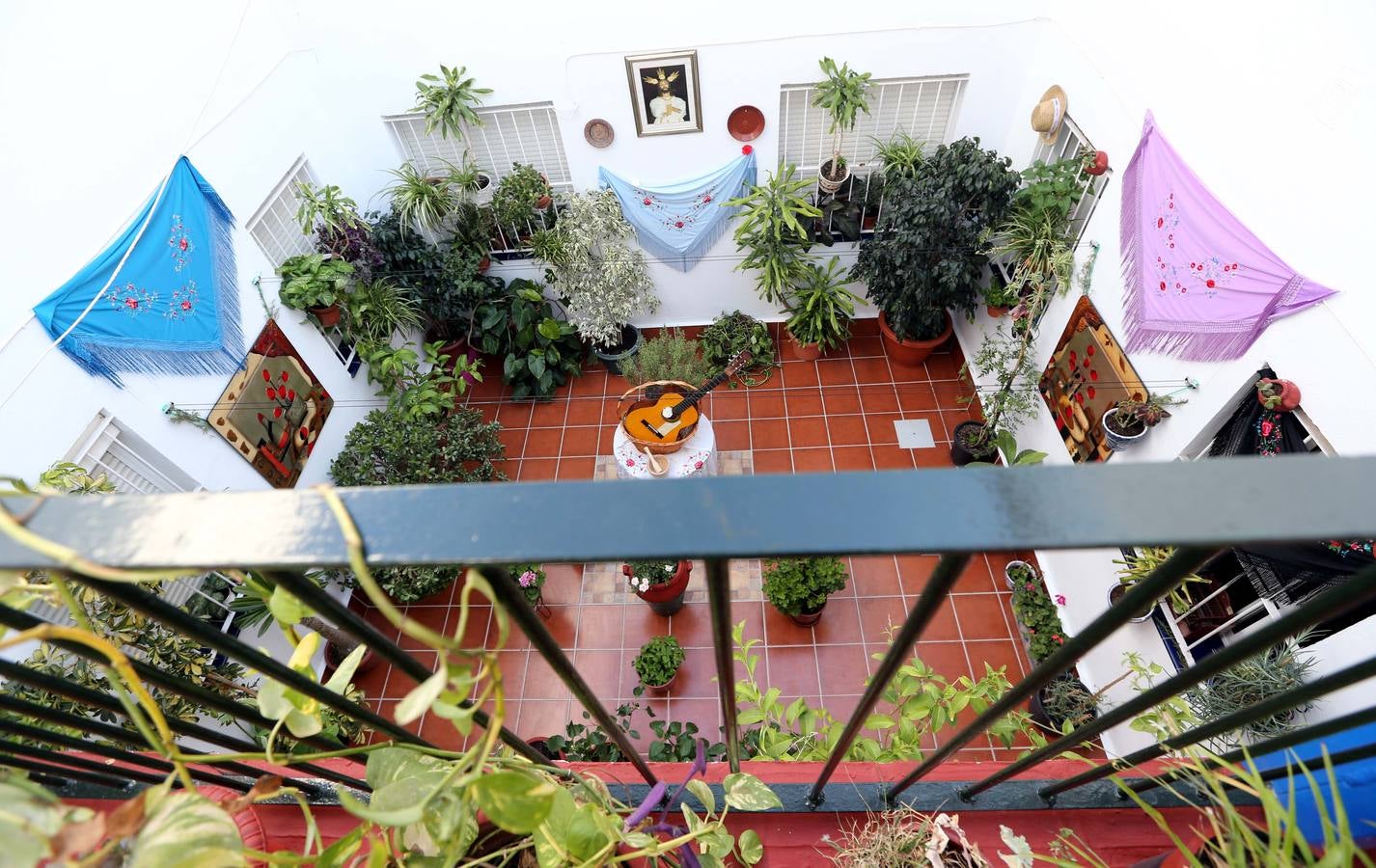 En el corralón de la calle Pizarro también se realizan actuaciones musicales