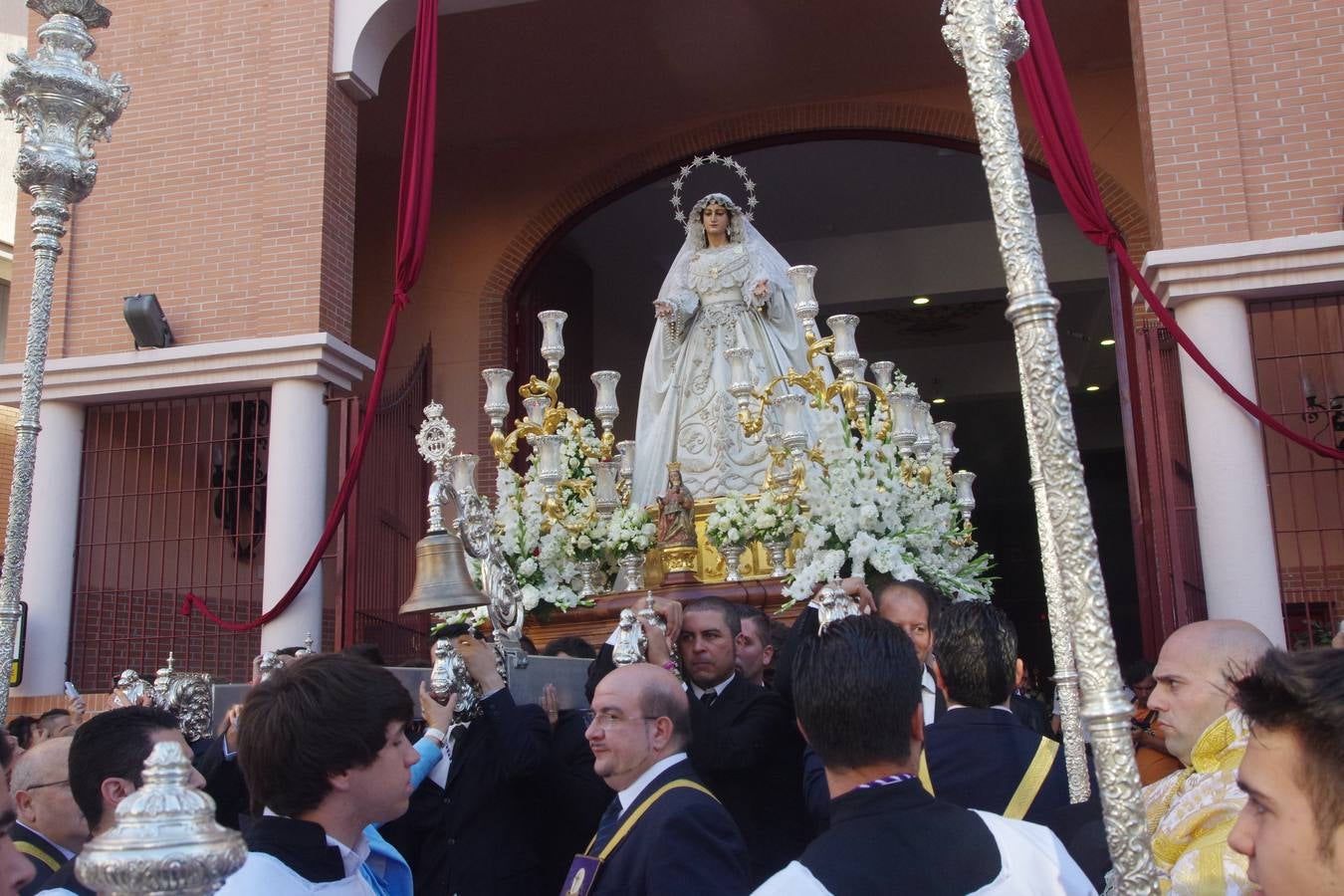 La Virgen del Rocio, recorre la Victoria