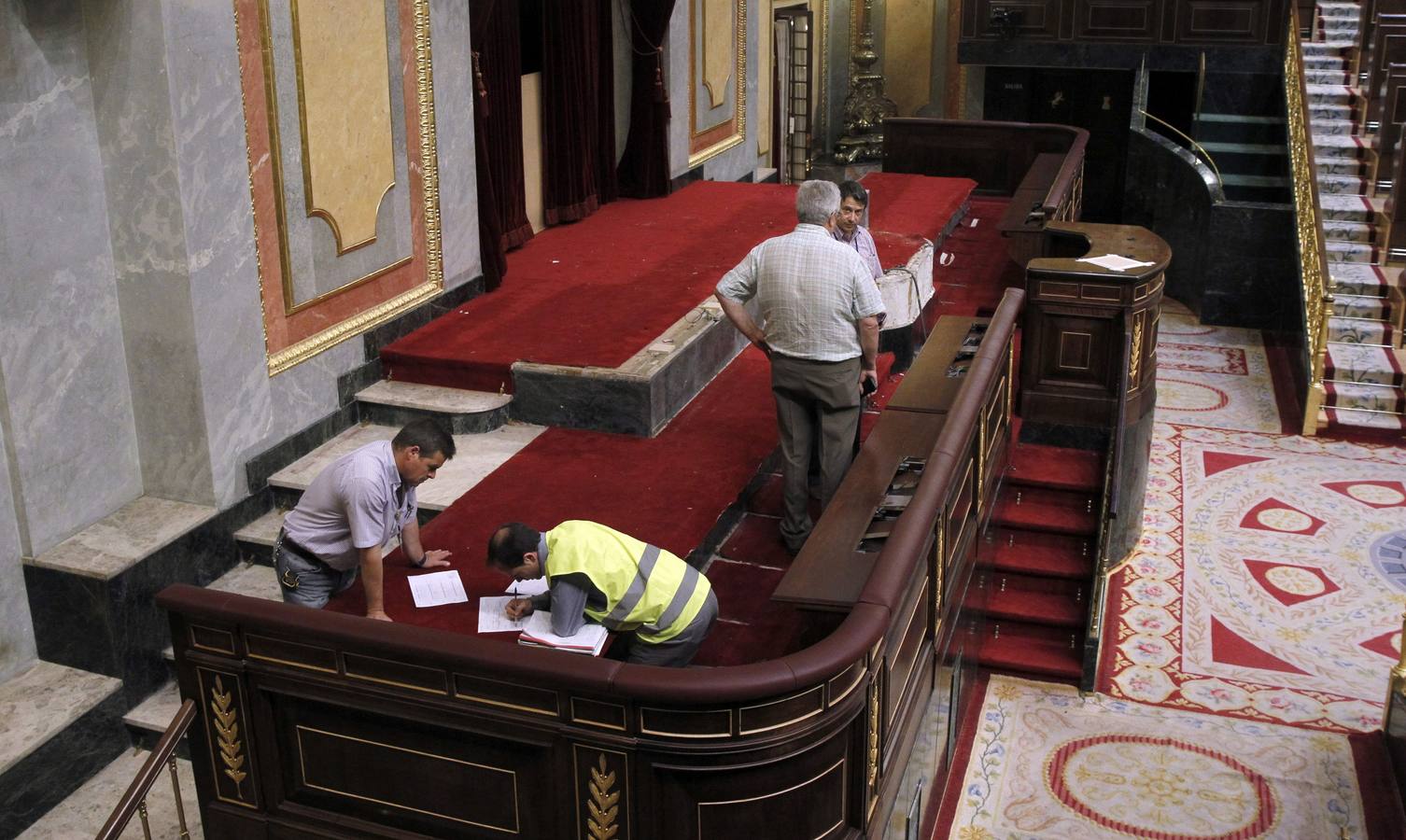 Las Cortes se preparan para la proclamación de Felipe VI