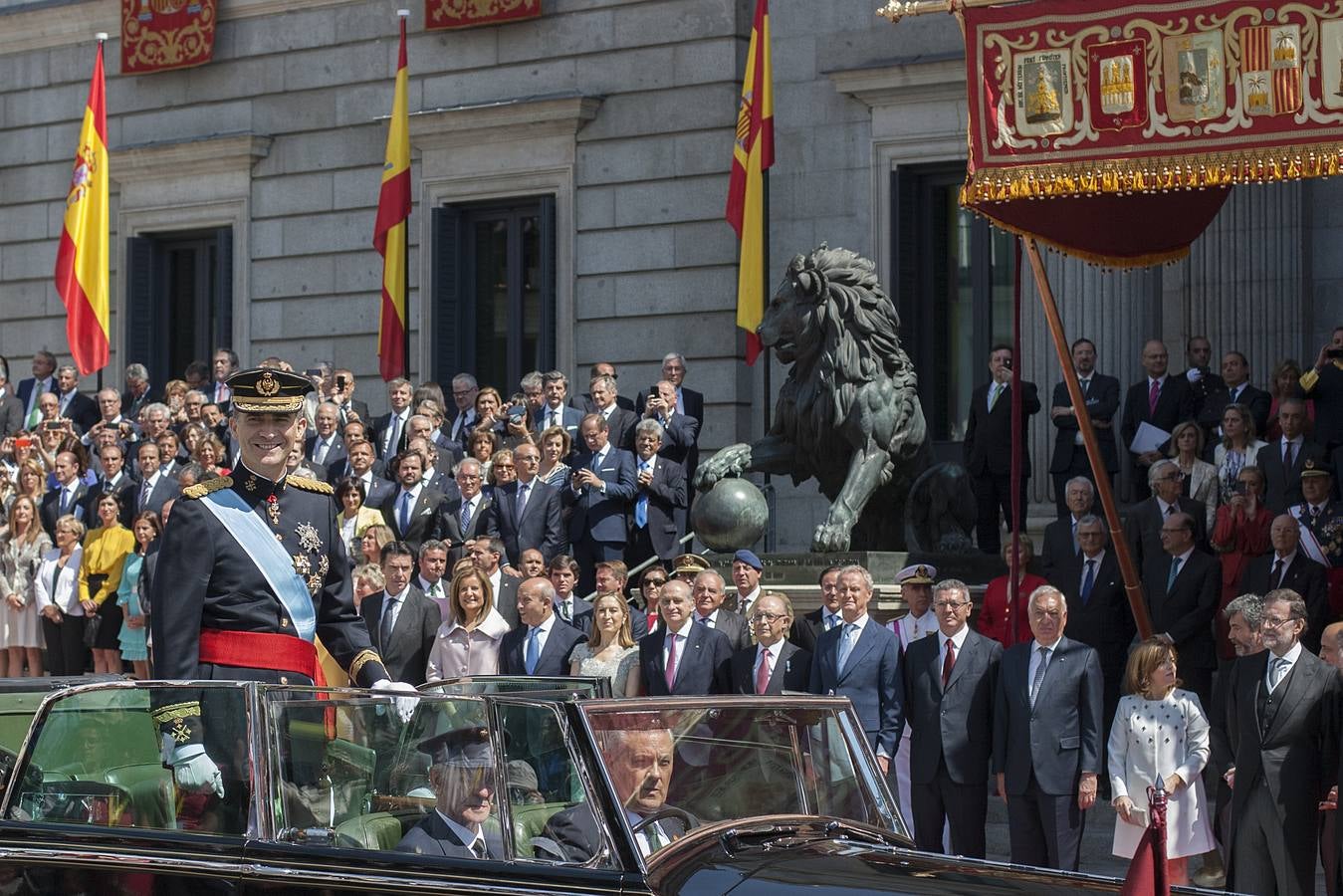 Cita histórica en Las Cortes