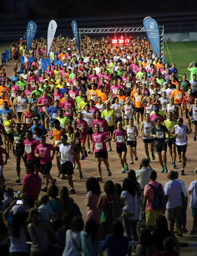 La carrera nocturna, en imágenes