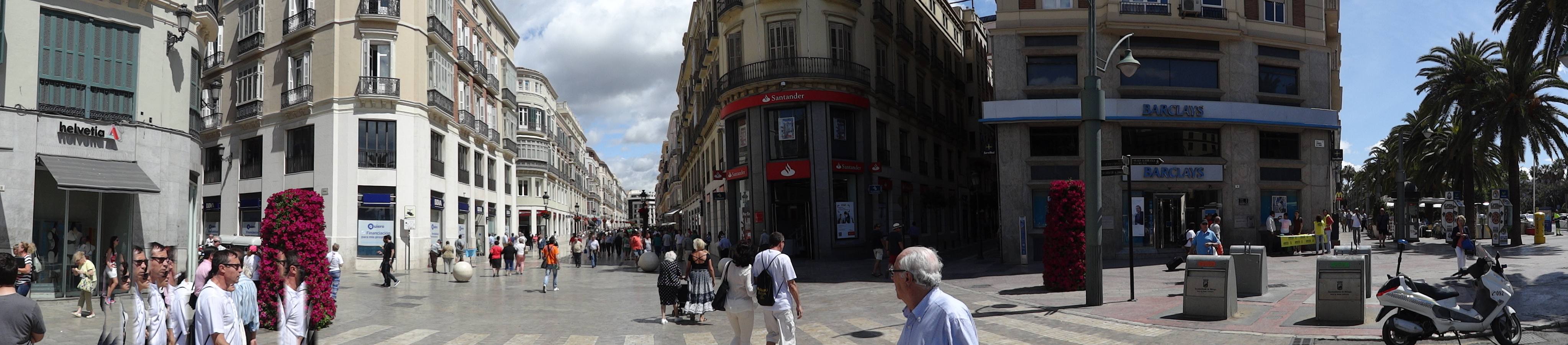 Málaga, a través de fotos panorámicas