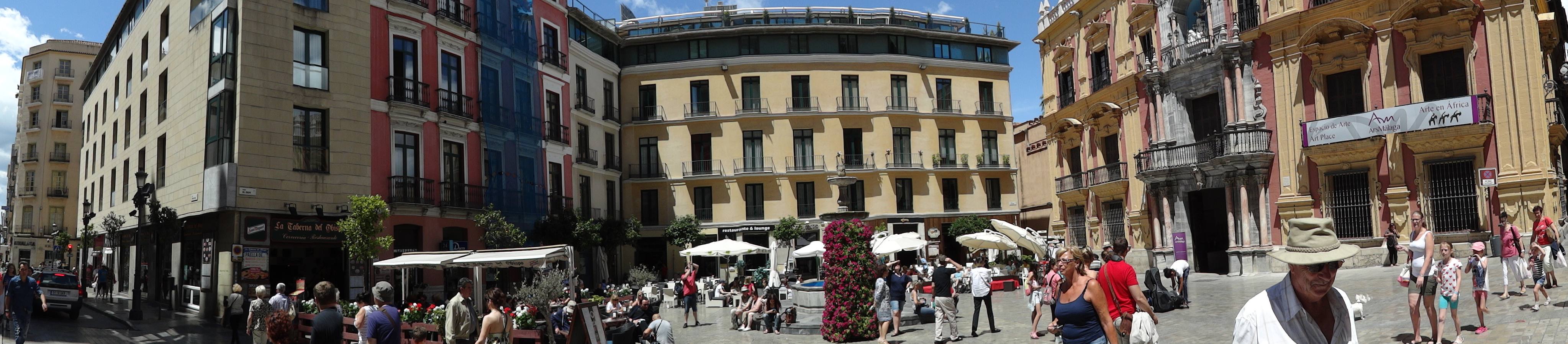 Málaga, a través de fotos panorámicas