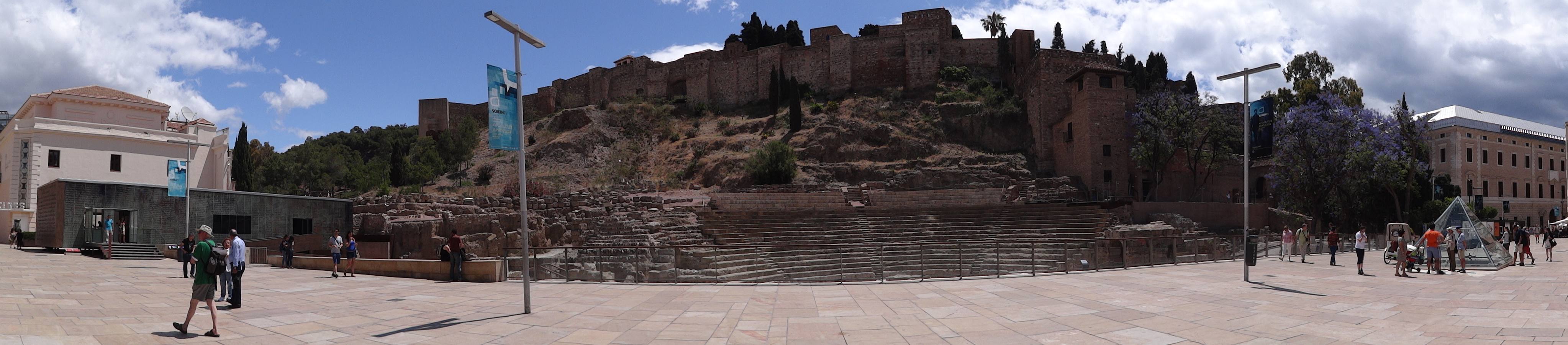 Málaga, a través de fotos panorámicas