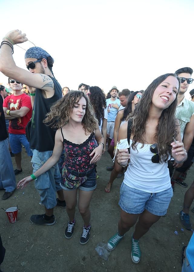 Dándolo todo en Torre del Mar