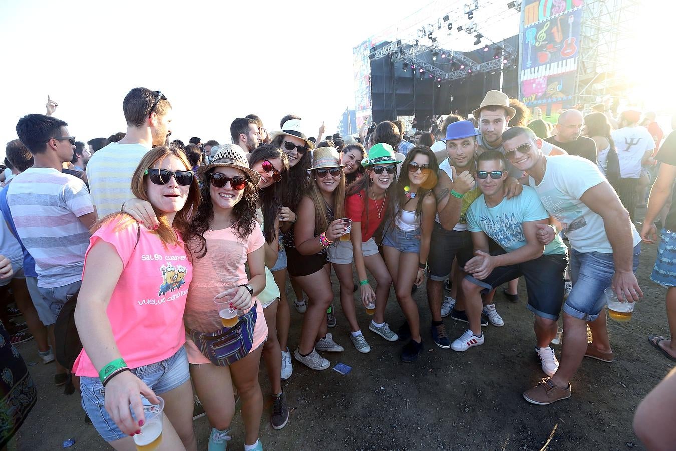 Dándolo todo en Torre del Mar