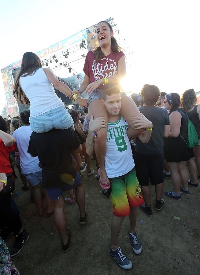 Dándolo todo en Torre del Mar