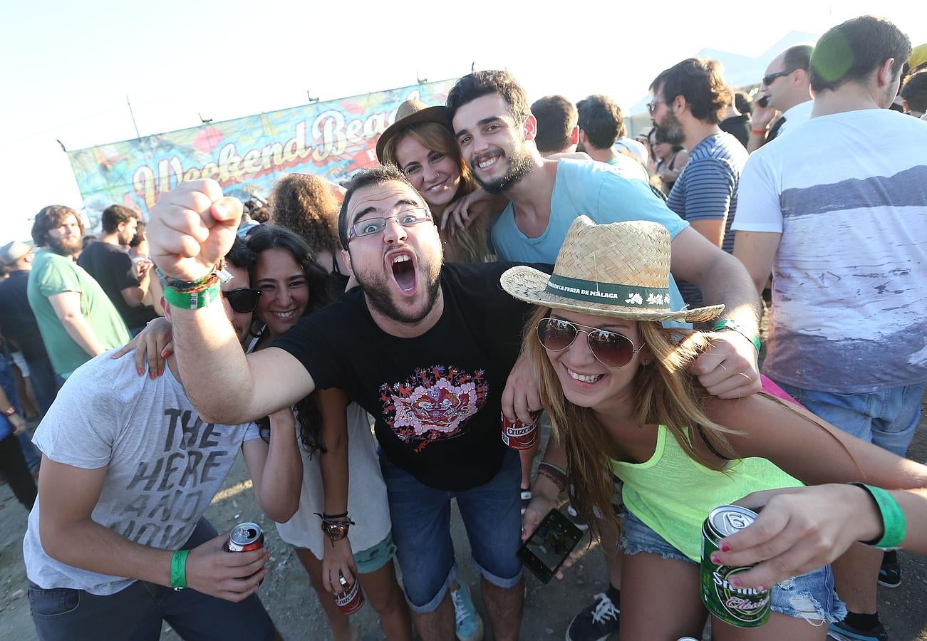 Dándolo todo en Torre del Mar