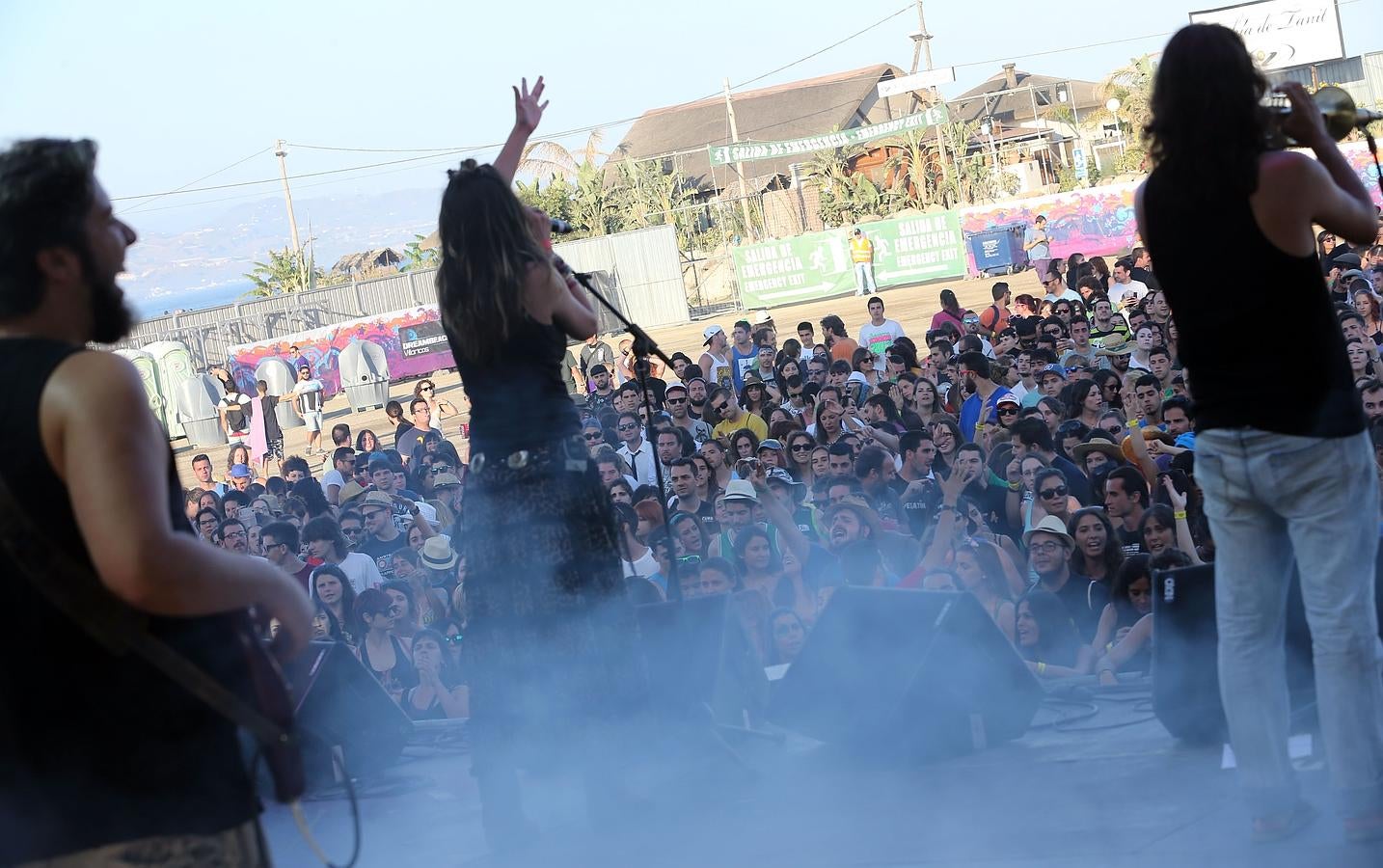 Dándolo todo en Torre del Mar