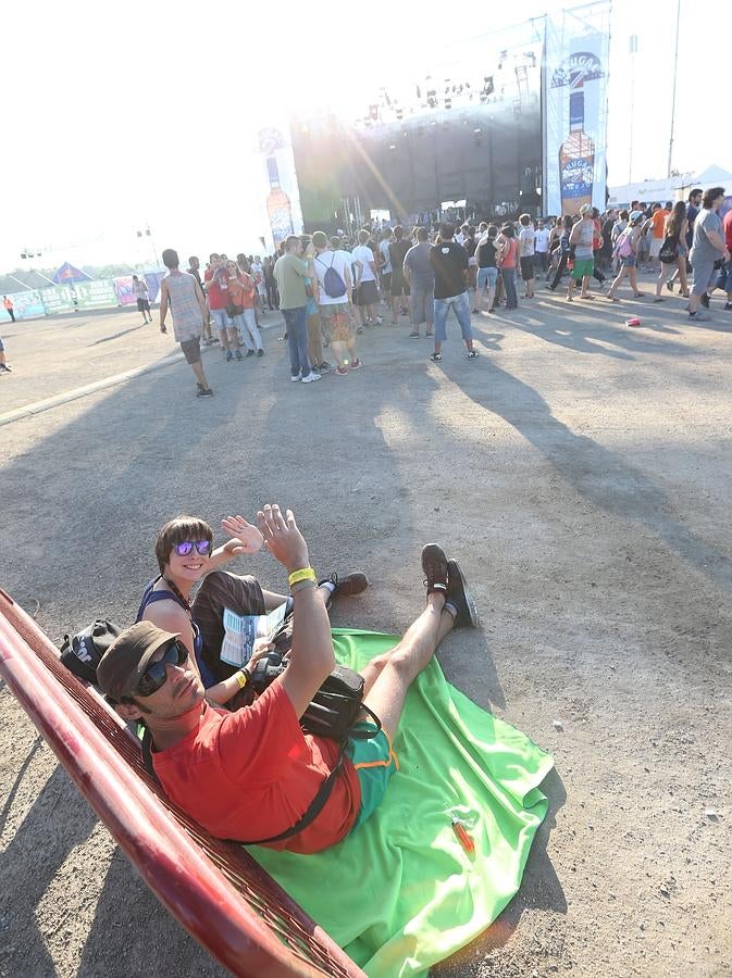 Dándolo todo en Torre del Mar