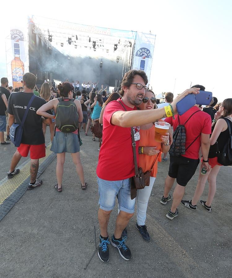 Dándolo todo en Torre del Mar