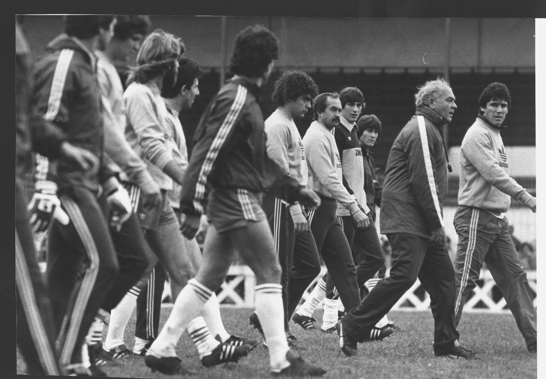 Di Stéfano, en su etapa como entrenador del Real Madrid en 1984.