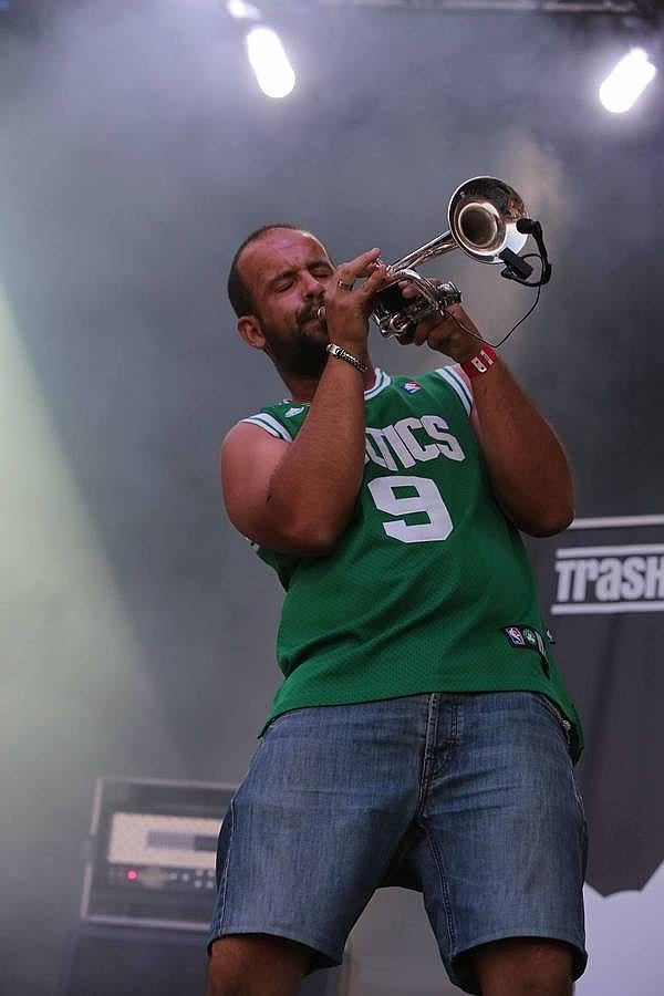 Dándolo todo en Torre del Mar