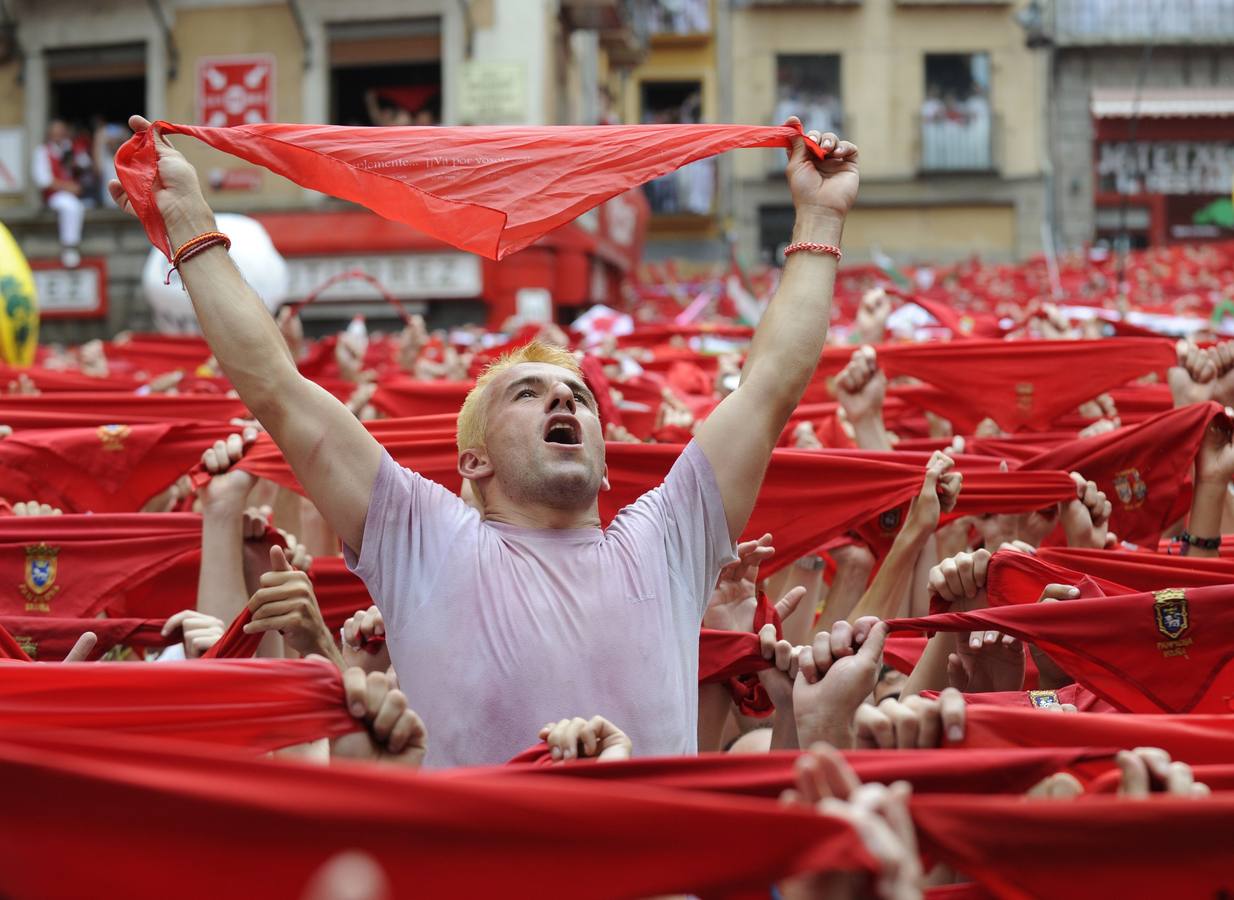 Así se viven los Sanfermines