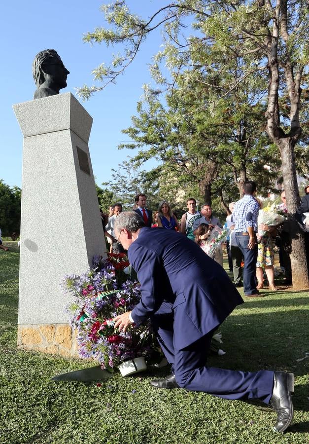 Homenaje al concejal Martín Carpena