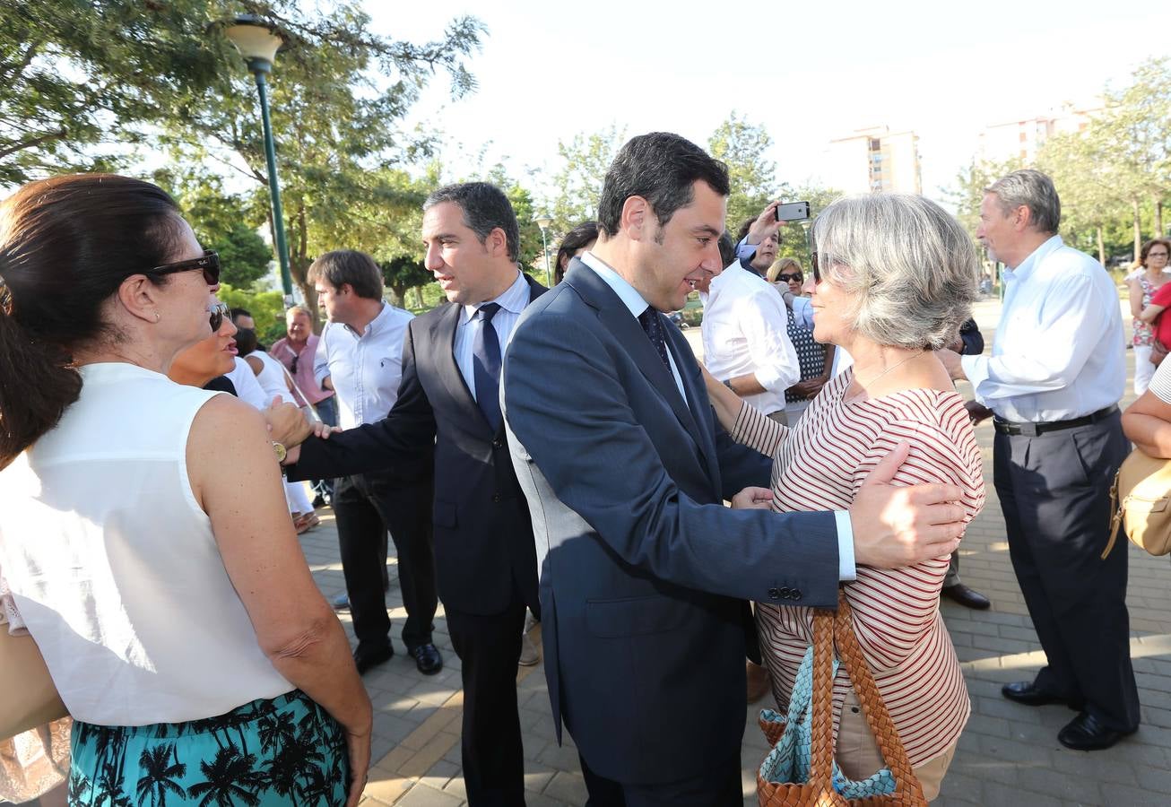 Homenaje al concejal Martín Carpena