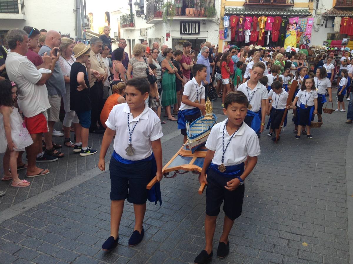 Fotos de la festividad del Carmen en Nerja, Caleta de Vélez y Rincón de la Victoria