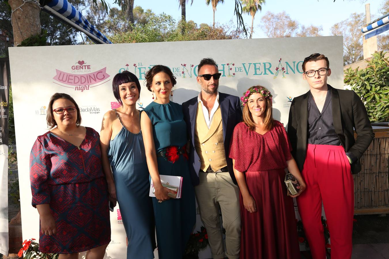 Asistentes a las II Gente de Málaga Wedding Night