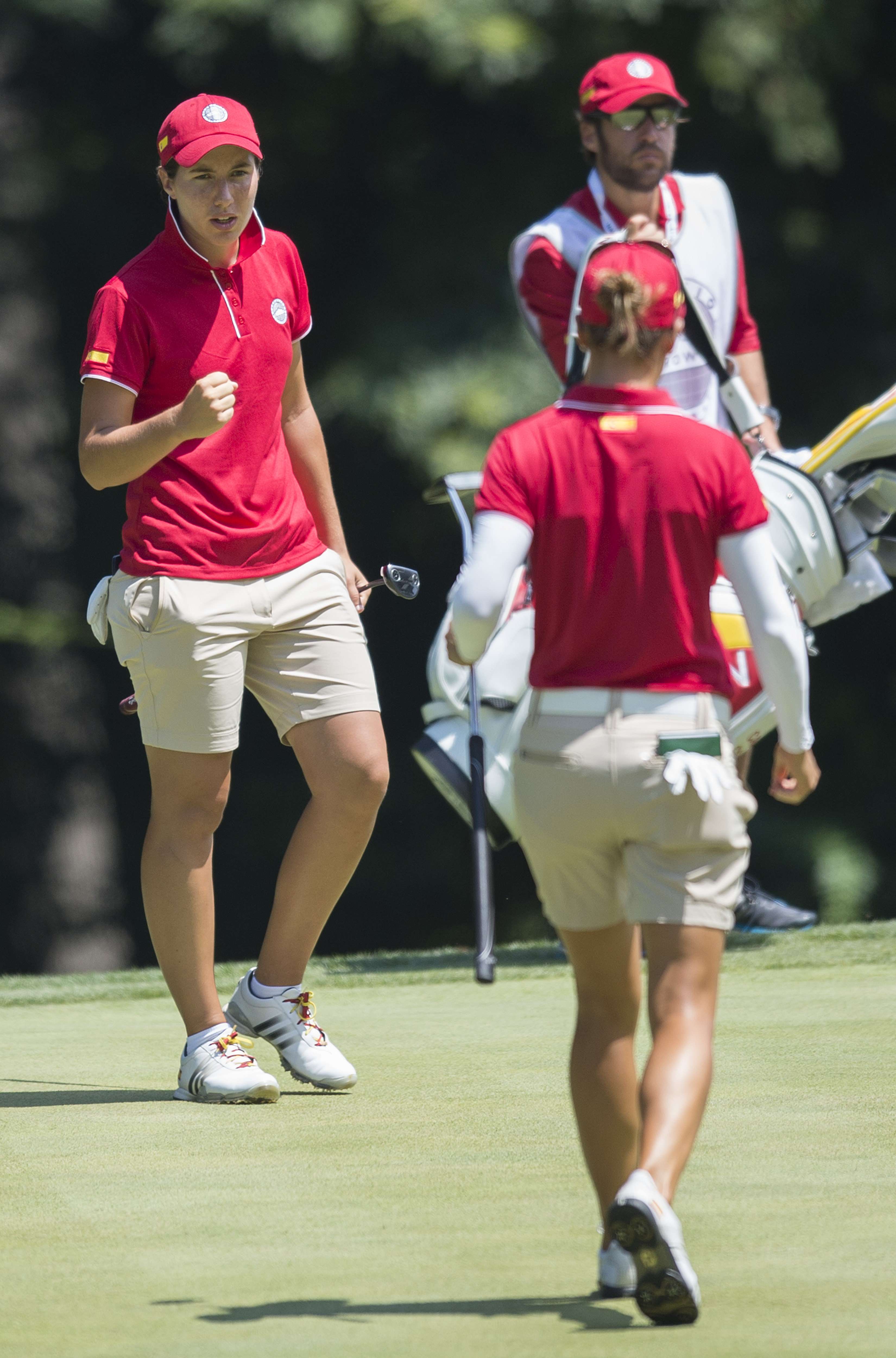 Azahara Muñoz gana con España la primera edición del International Crown de golf
