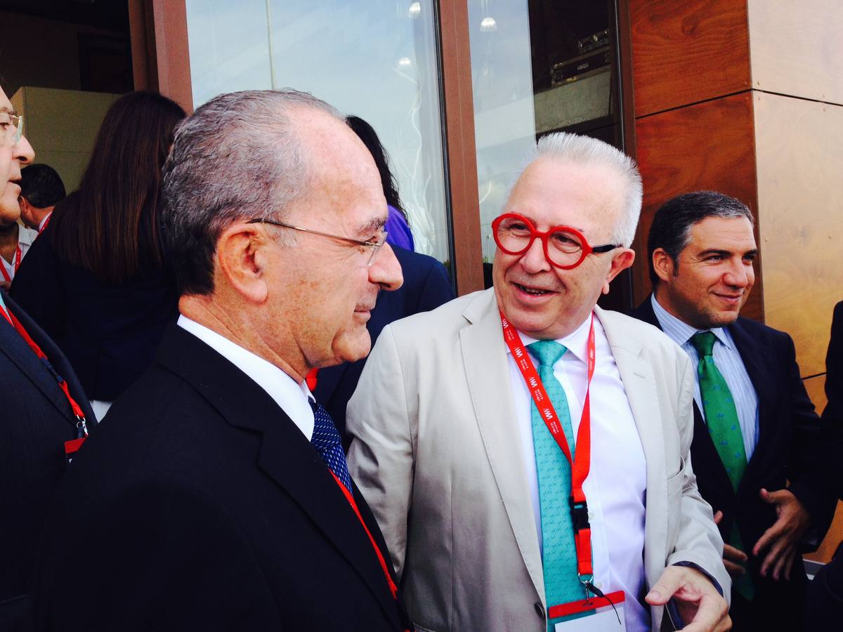 De la Torre junto a José Sánchez Maldonado.