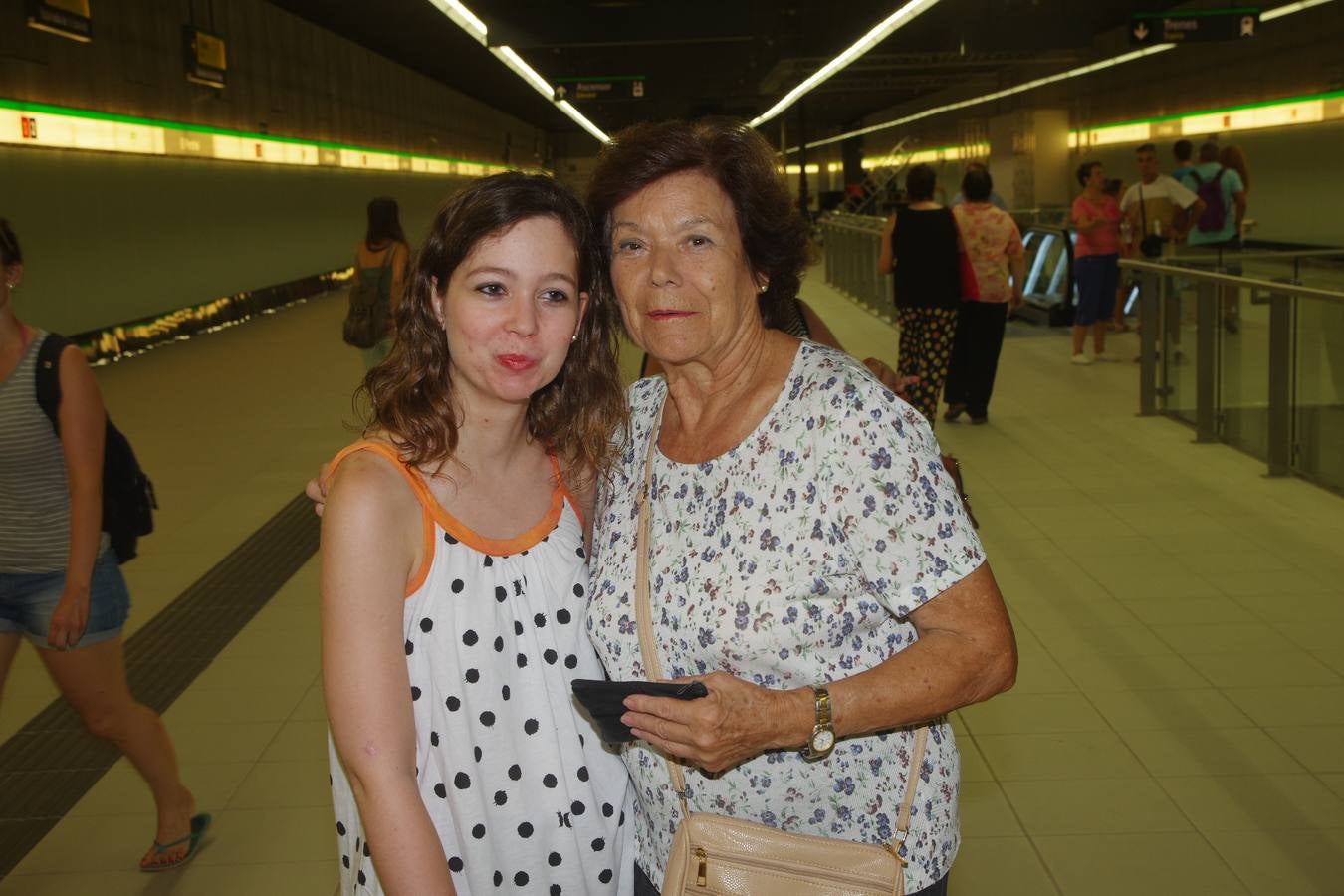 30 de julio de 2014: Yo estuve en la inauguración del metro de Málaga (I)