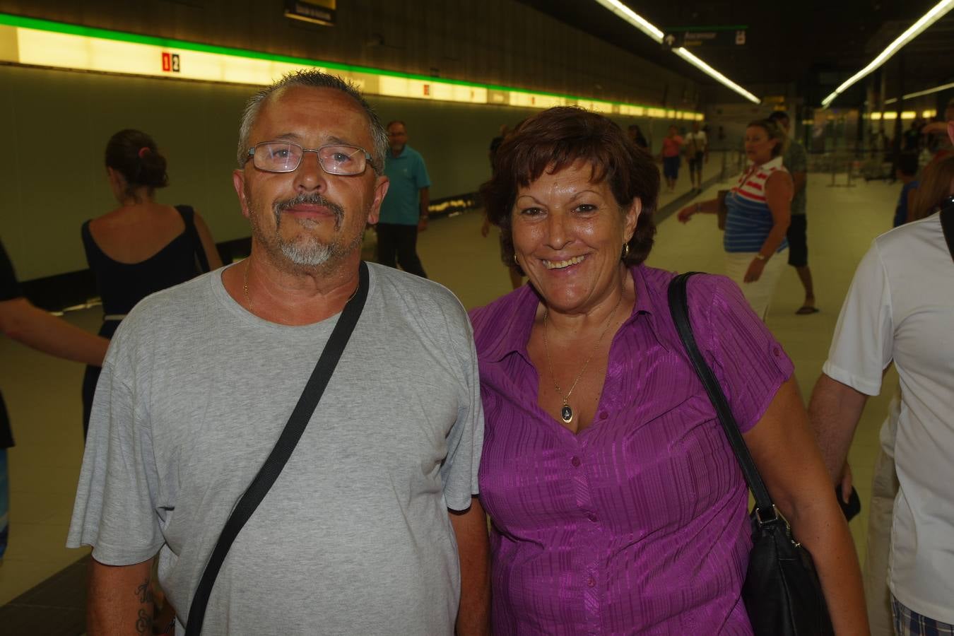 30 de julio de 2014: Yo estuve en la inauguración del metro de Málaga (I)