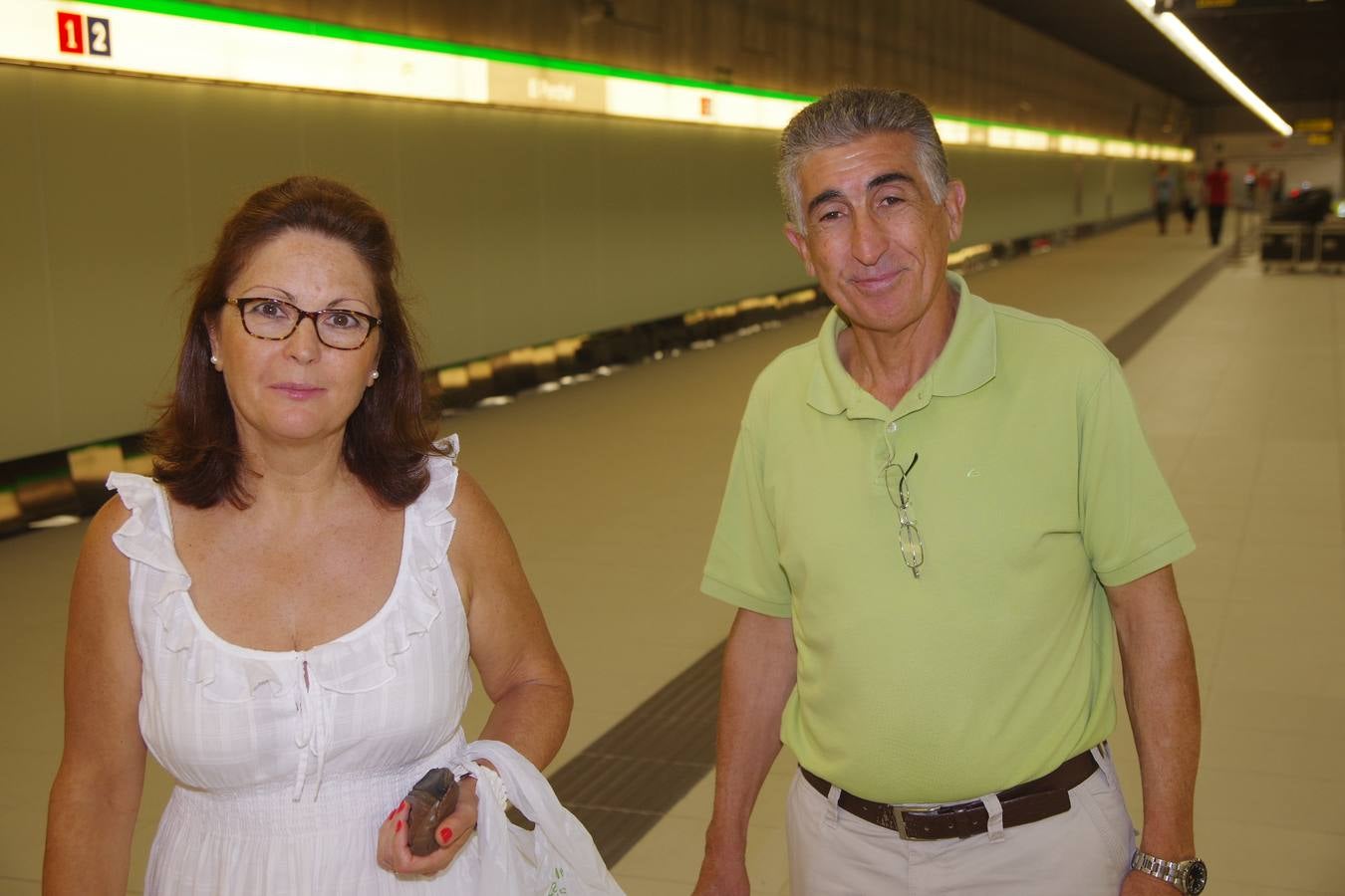 30 de julio de 2014: Yo estuve en la inauguración del metro de Málaga (II)