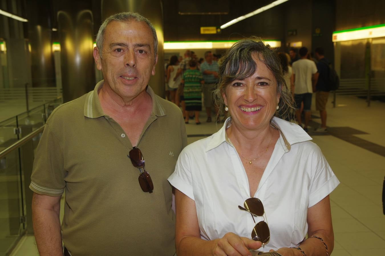 30 de julio de 2014: yo estuve en la inauguración del metro de Málaga (VI)