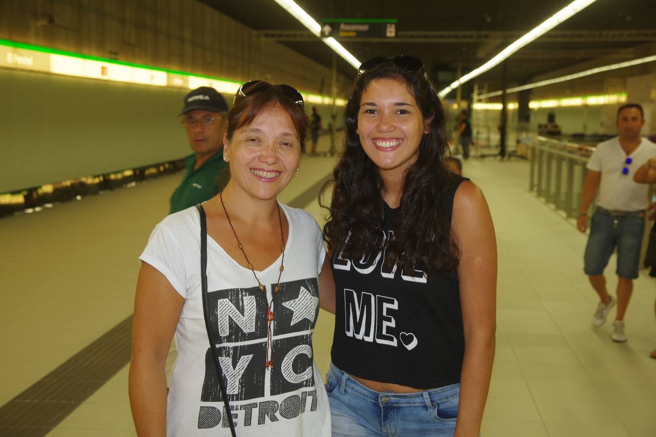 30 de julio de 2014: yo estuve en la inauguración del metro de Málaga (VI)