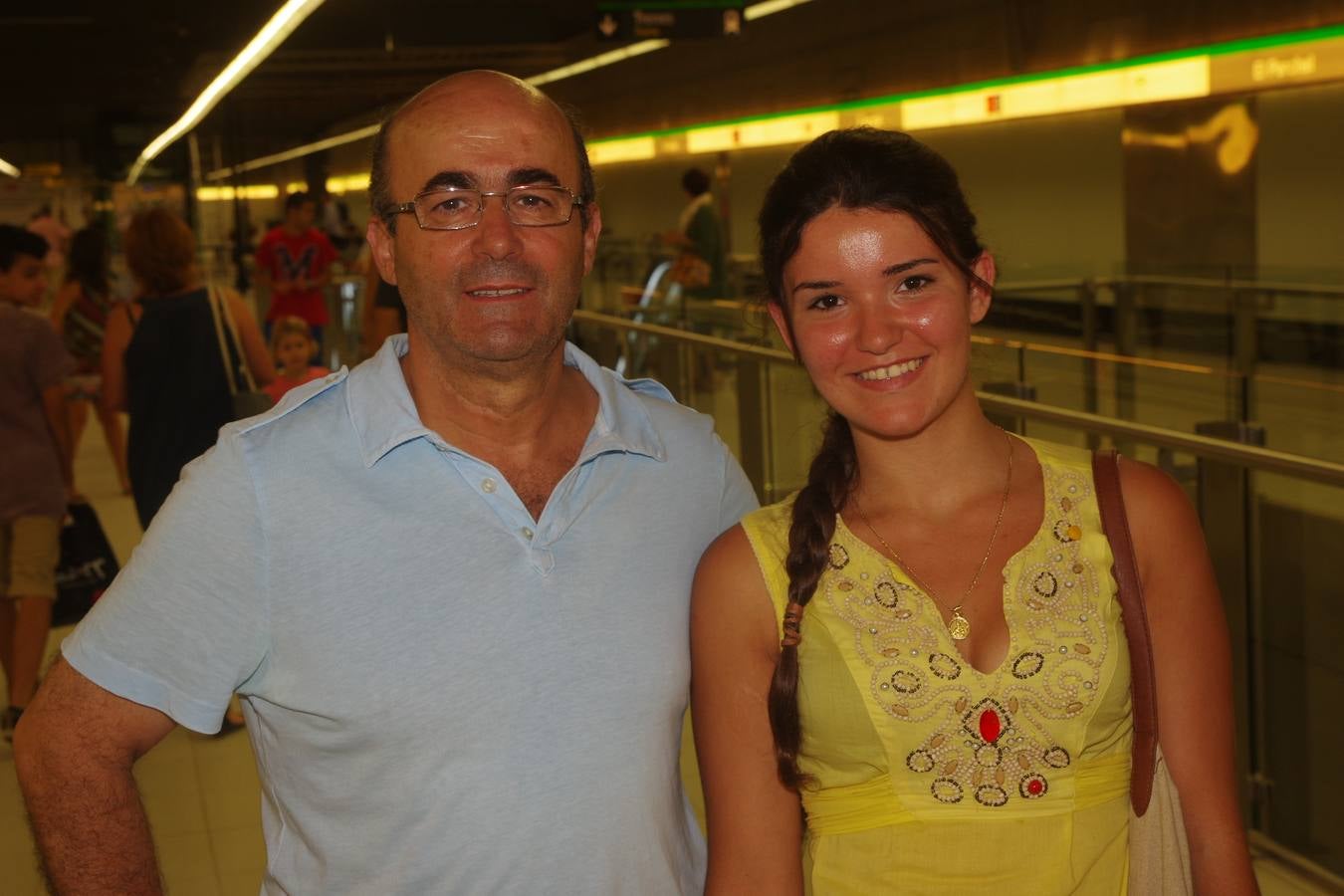 30/7/2014: Yo estuve en la inauguración del metro (III)