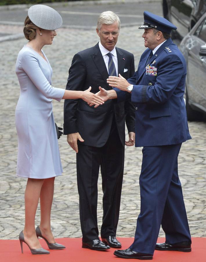 Felipe VI conmemora en Bélgica el centenario de la primera Guerra Mundial