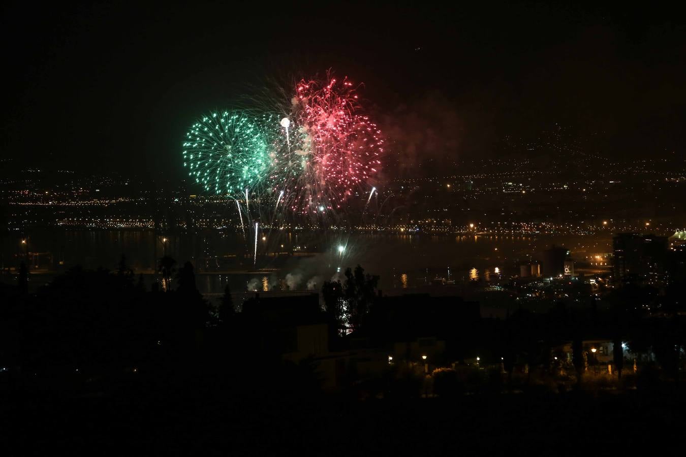 Los fuegos artificiales marcan el inicio de la Feria de Málaga