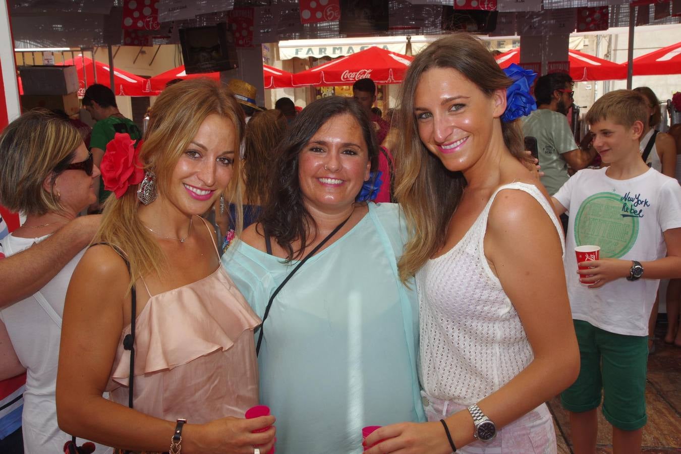 Silvia Echevarría, Terea Larrea y Maitane Vega.