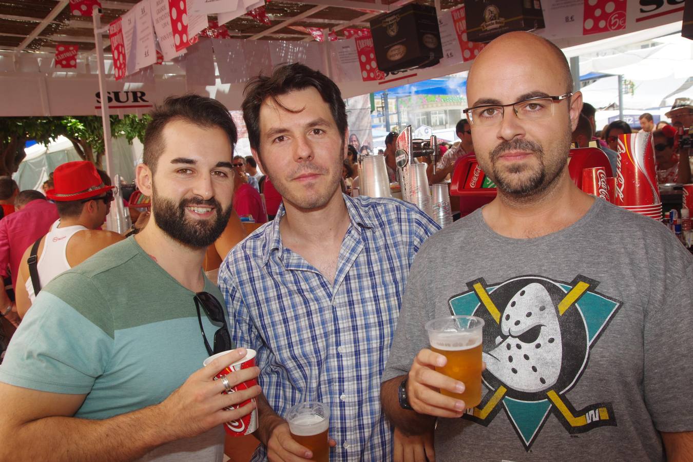 Antonio Carlos Fernández, Carlos López y Víctor García.