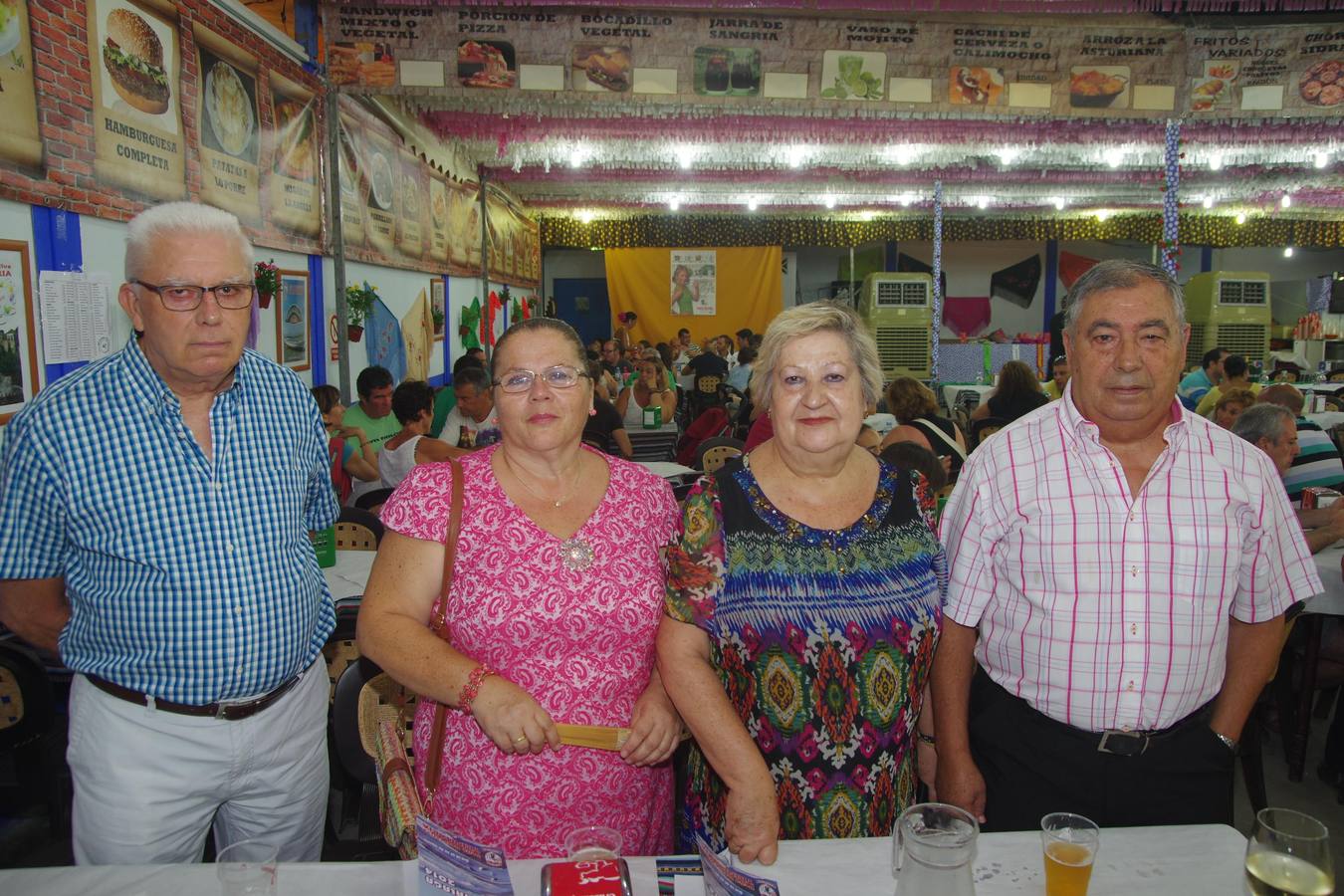 Enrique Madrid, Carmen Espinosa, María Arias y José Jiménez.