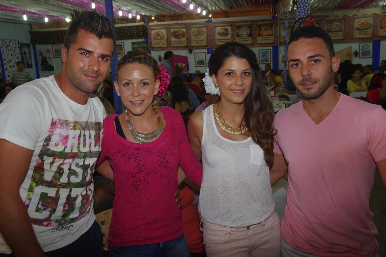 Aitor Pons, Vanesa Fernández, Laura Vélez y José Fernández.