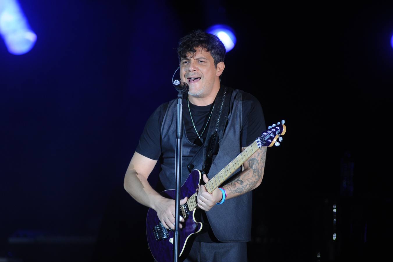 Actuación de Alejandro Sanz en Starlite
