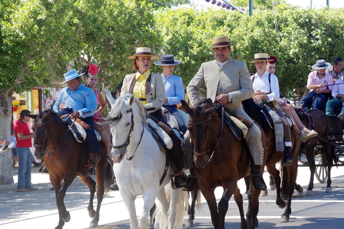 Viernes de feria en el real de Cortijo de Torres