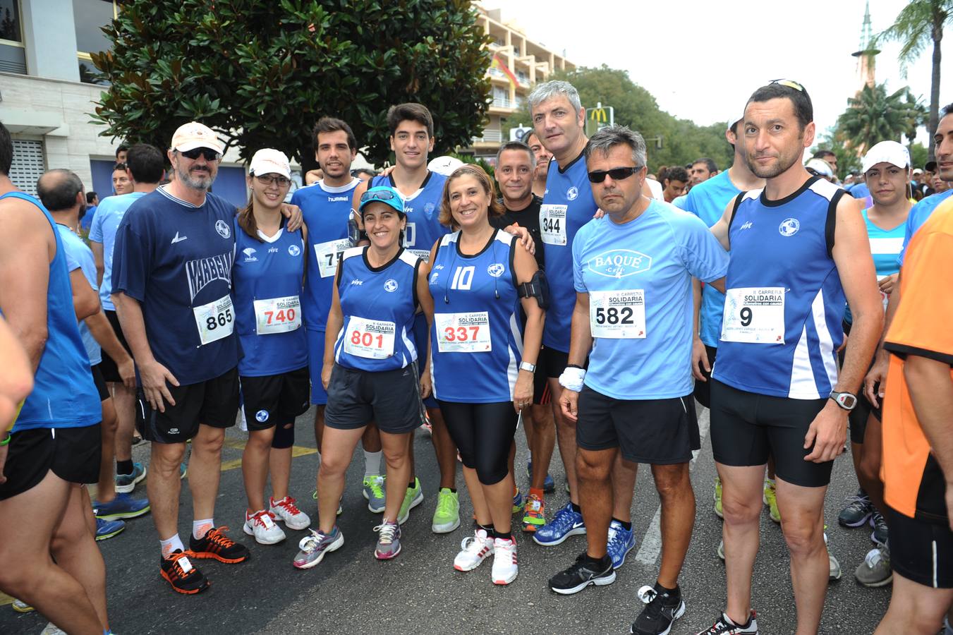 La carrera solidaria &#039;Kilómetros con causa&#039;, en imágenes